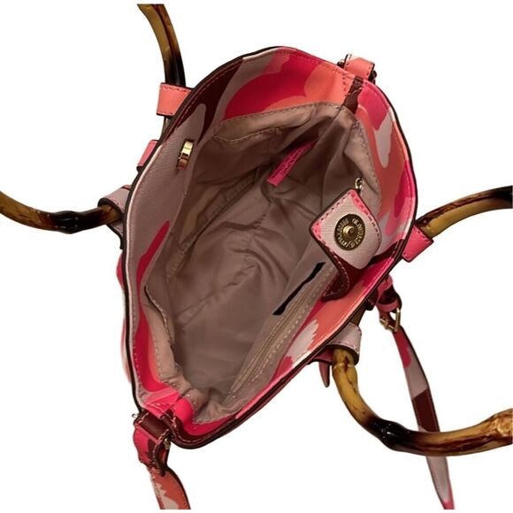 Trina Turk Rainbow Petals Straw Purse - Picture 12 of 12